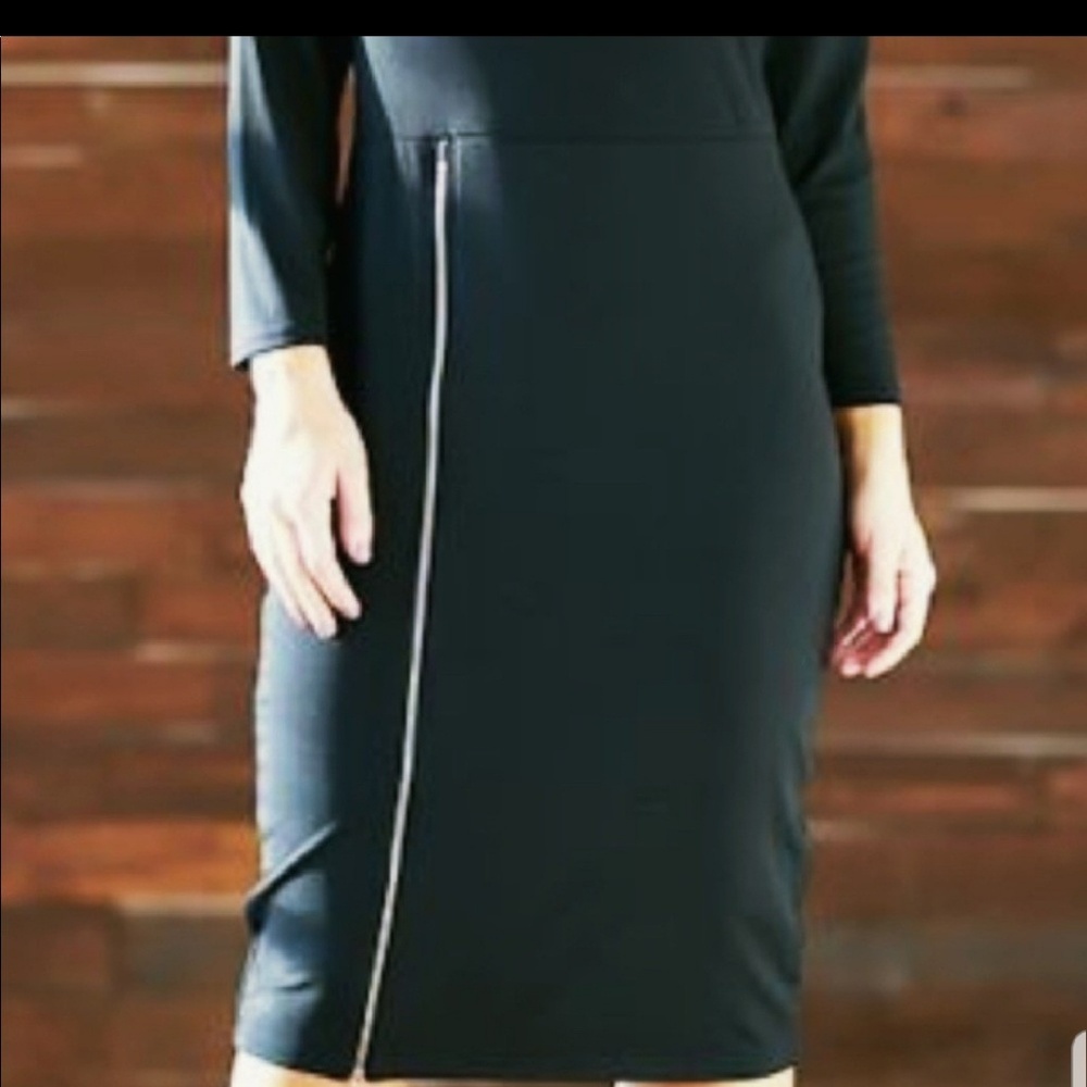🌅Black Bodycon Dress - Picture 2 of 2